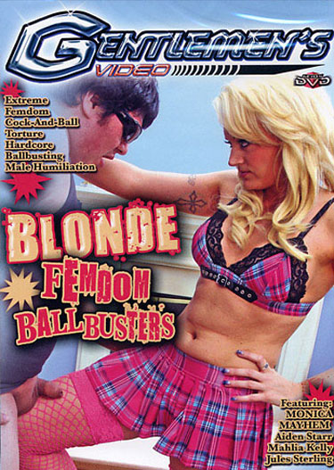 Blonde Femdom Ballbusters サンプル画像