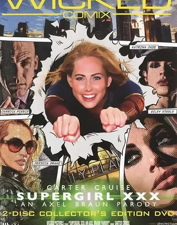 スーパーガールXXX：アンアレックスブラウンパロディー（2 DVDセット）