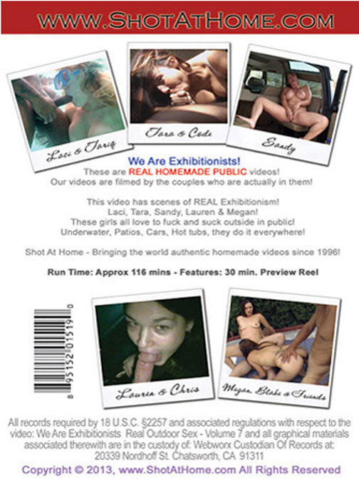 We Are Exhibitionists! Real Outdoor Sex 7 サンプル画像
