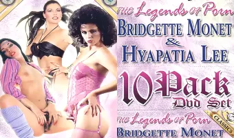 The Legends Of Porn: Bridgette Monet & Hyapatia Lee 10 Pack (10 DVD Set)
