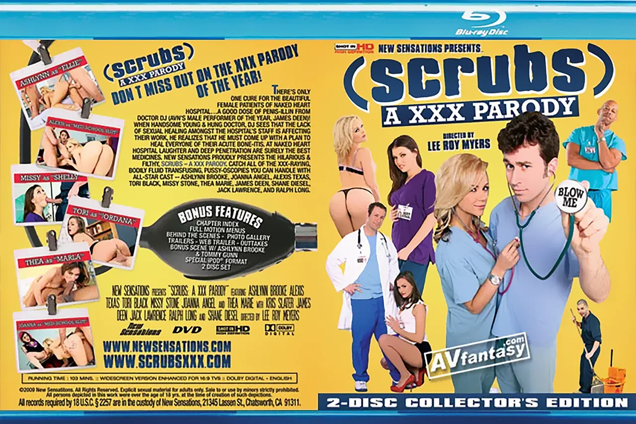 スクラブ：A XXX Parody（2 DVD）（Blu-ray）