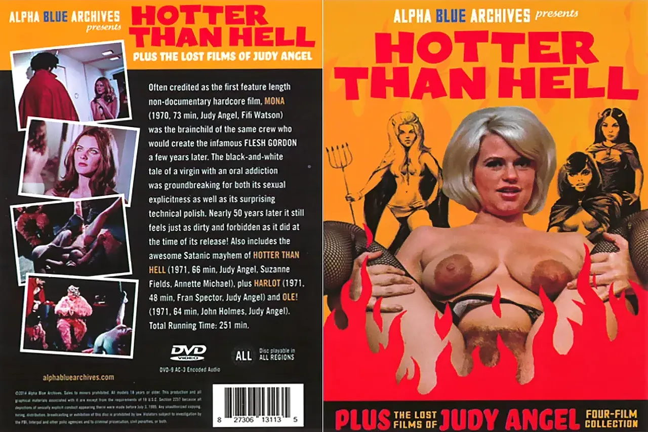 Hotter Than Hell Plus The Lost Films Of Judy Angel