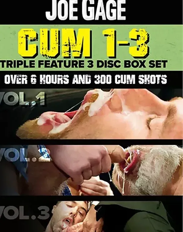 Joe Gage Cum 1-3 Triple Feature (3 DVD Set)ダウンロード