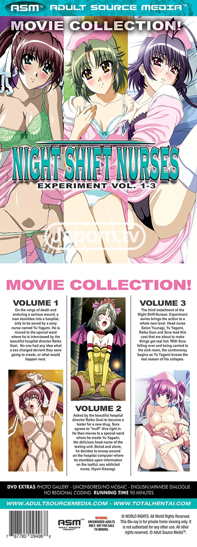 ナイトシフトナース エクスペリメント Vol. 1, 2 & 3 (ブルーレイディスク版) サンプル画像