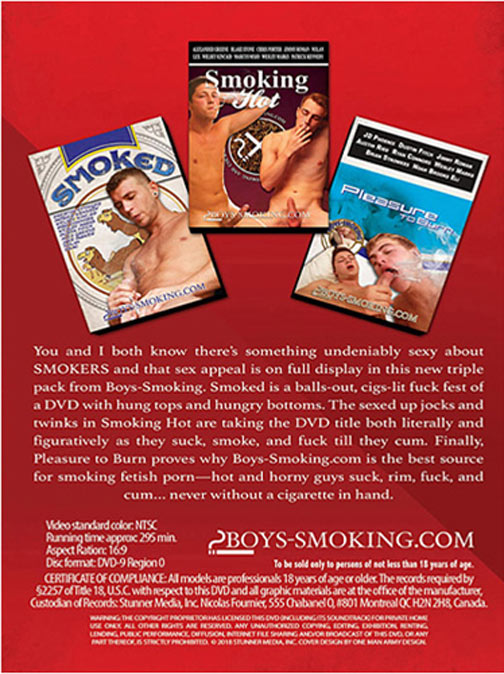 Smokers (3 Dvd Set) サンプル画像
