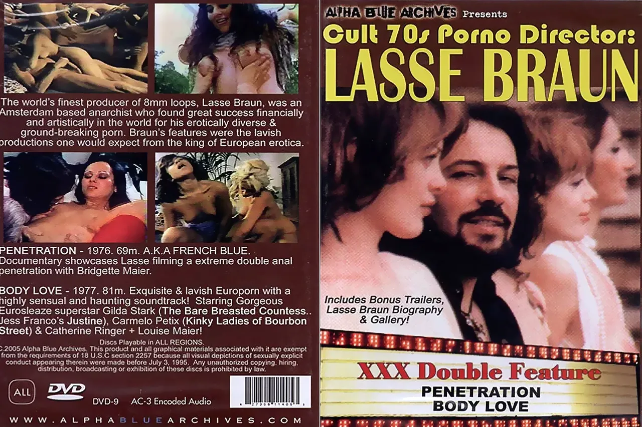 Cult 70s Porno Director: Lasse Braun Double Feature