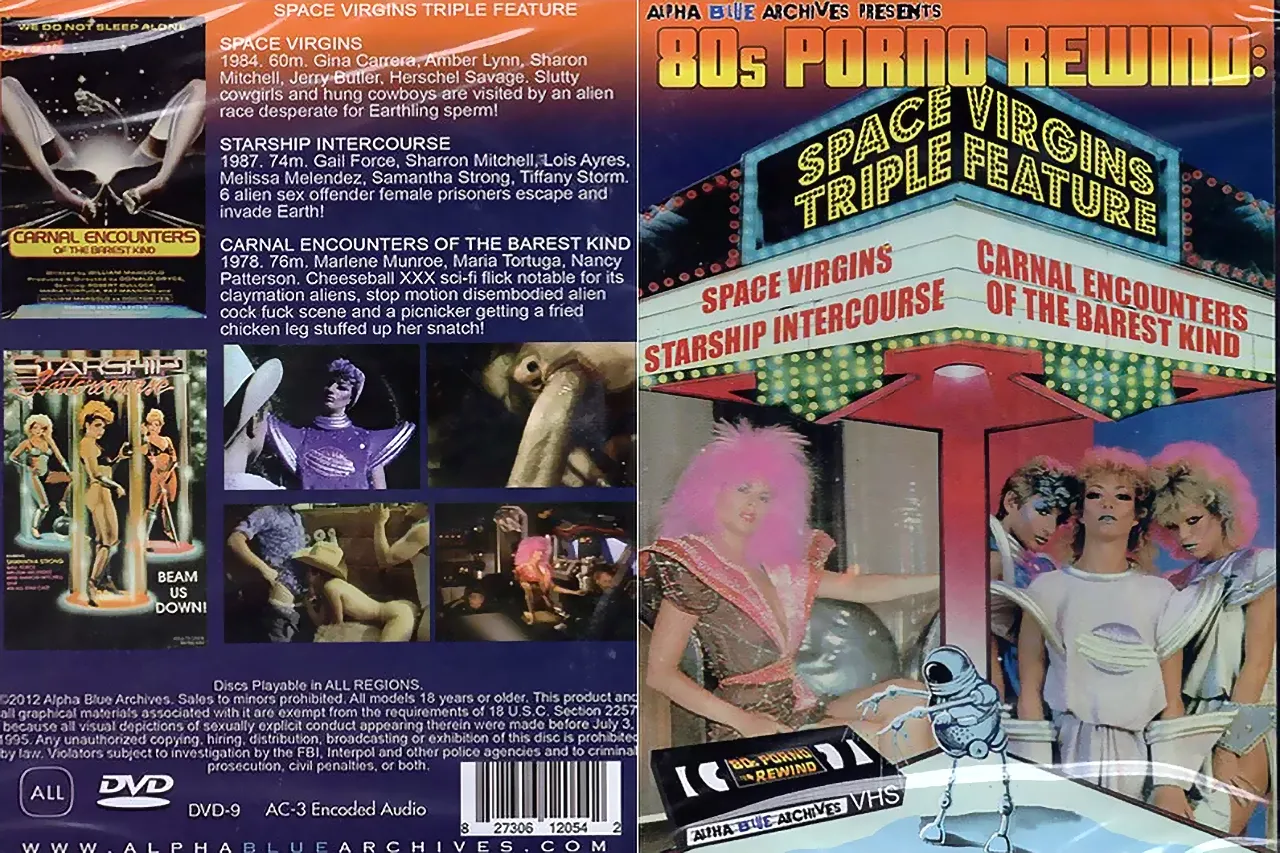 Amber Lynn,Sharon Mitchell,Gina Carrera,Lois Ayres,Samantha Strong,Gail  Force,Melissa Melendez,Jerry Butler,Tiffany Storm,Maria Tortuga,Herschel  Savage,Marlene Munroe,Nancy Patterson - 80s Porno Rewind: Space Virgins  Triple Feature - 【裏DVD・無修正DVD ...