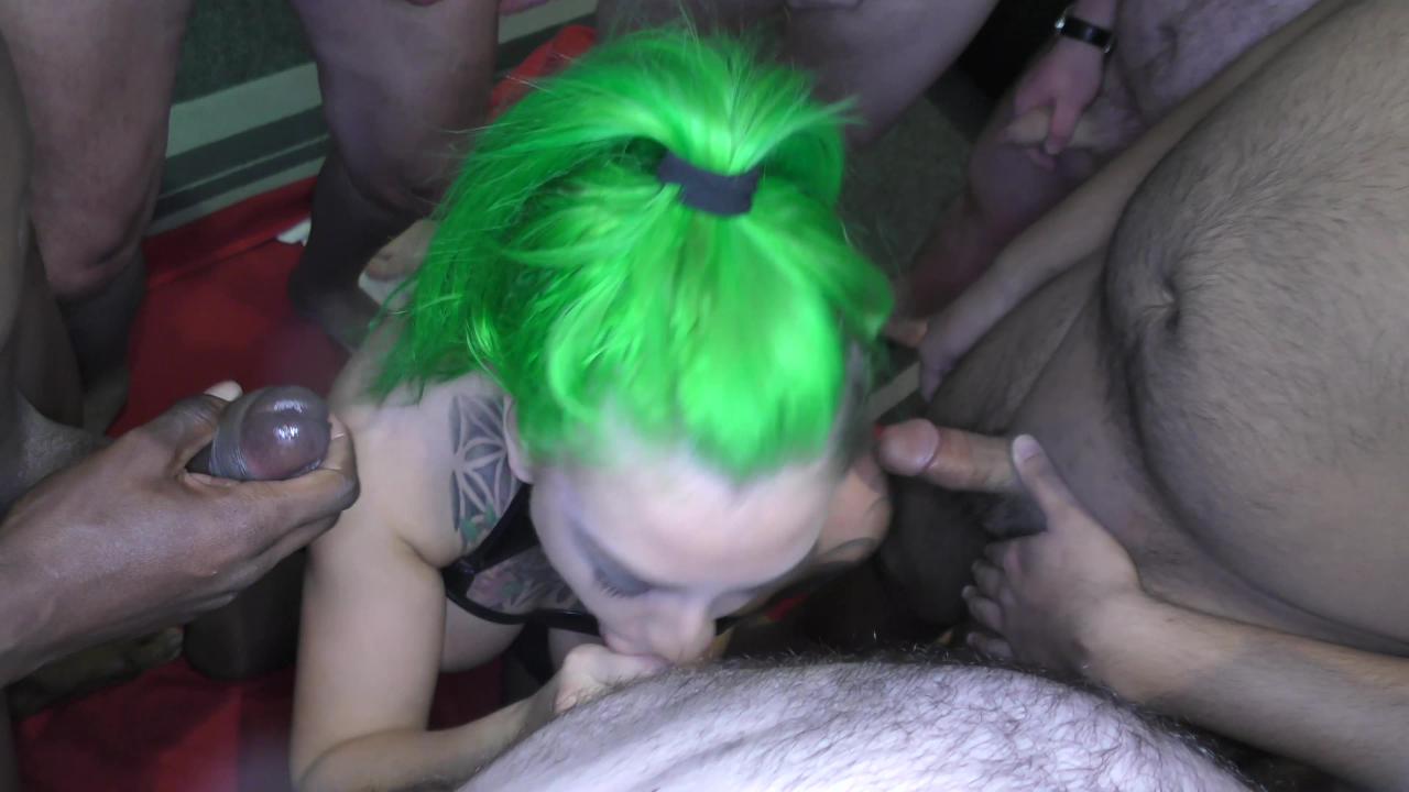 Bukkake Sperm Party 9 サンプル画像