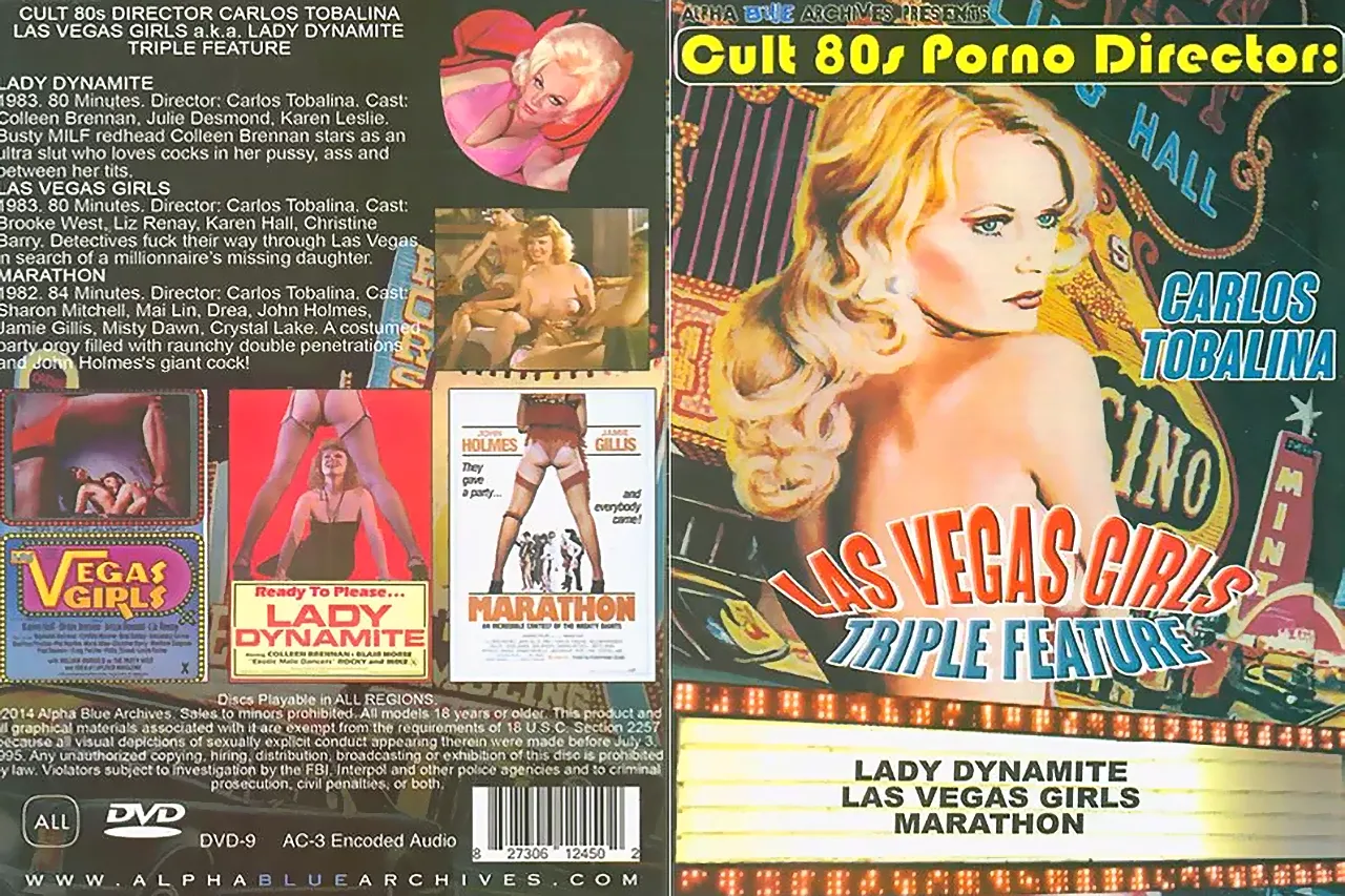 Cult 80s Porno Director: Las Vegas Girls Triple Feature