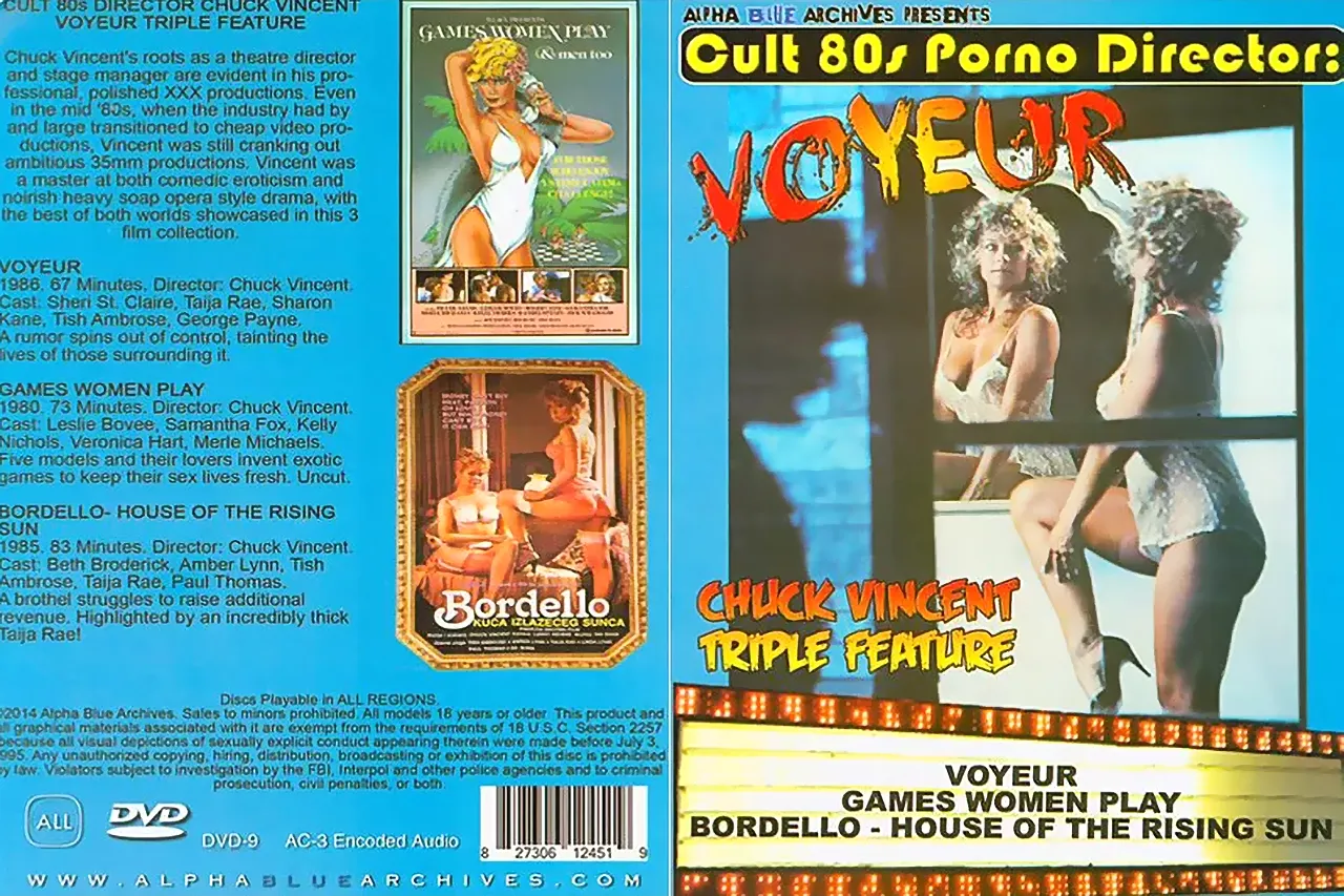 Cult 80s Porno Director: Voyeur Triple Feature