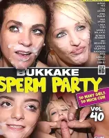 Bukkake Sperm Party 40