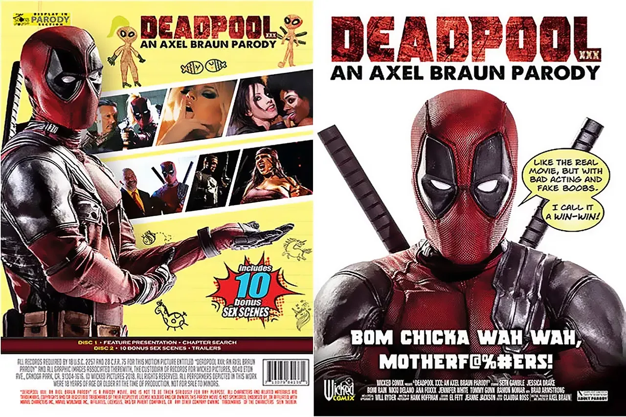 Deadpool XXX：An Alex Braun Parody（2 DVDセット）