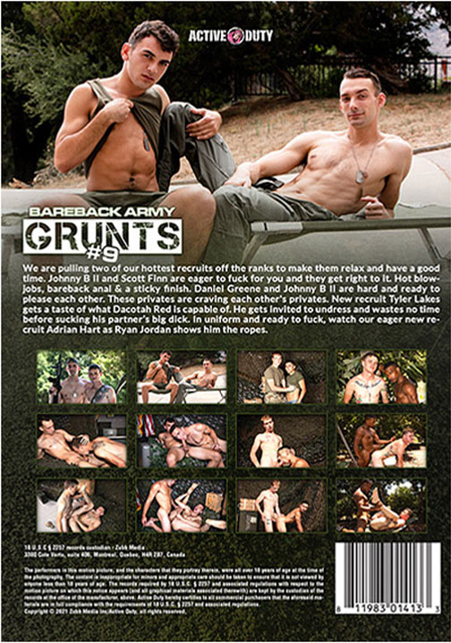 Bareback Army Grunts 9 サンプル画像